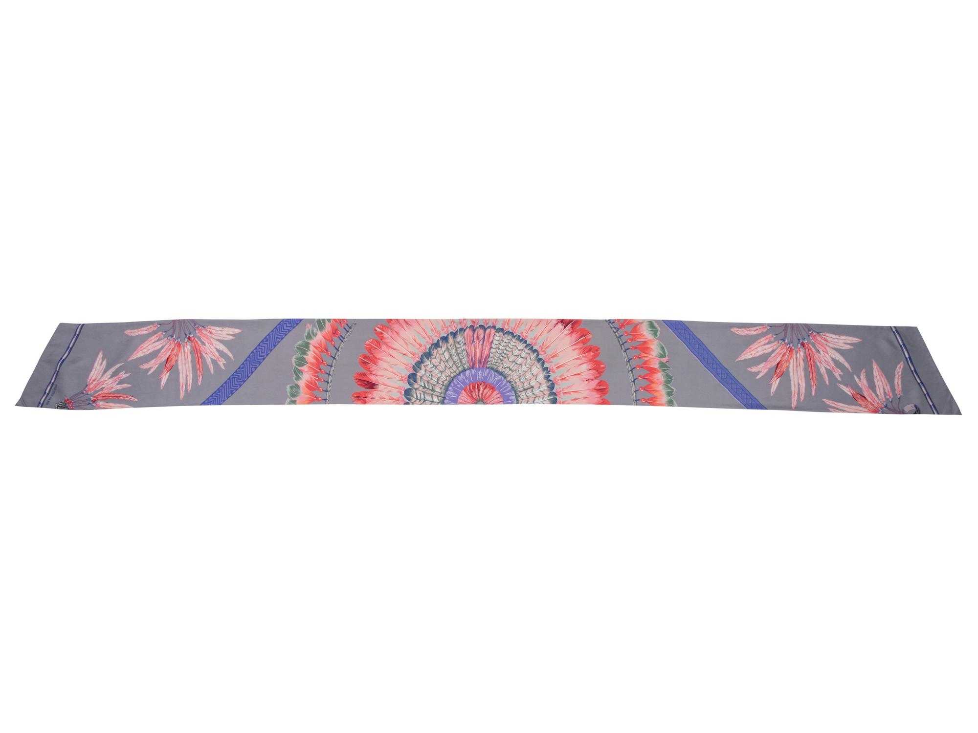 Three Hermès 160cm Silk Scarf, Le Maxi-Twilly