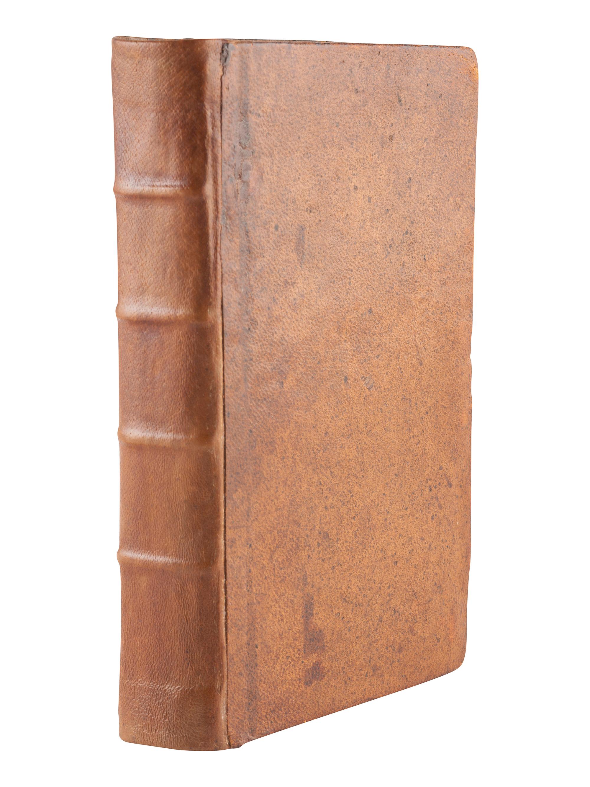 [ALMANACS]. A sammelband of 18th century American almanacs, including The Pennsylvania Alamanack, Poor Will's Almanack, Poulson's Town and Country Almanac, and Poor Richard Improved. 1789-1800.