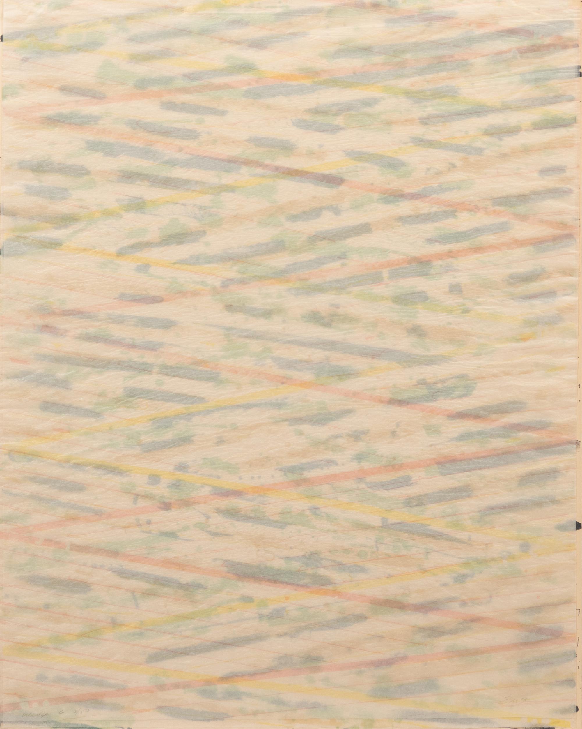 Wedge # 2 , Wedge # 3 , Wedge # 4 , Wedge # 6 and Wedge # 7, 1973 (from Broken Wedge Series)