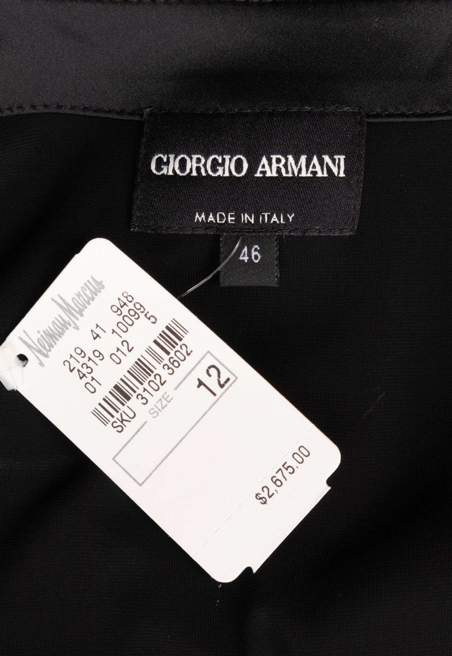 Collection of Seven Designer Evening Dresses: One Giorgio Armani, One Bill Blass, One Lawrence, One Akris, One Pamela Dennis, Two Roland Nivelais — Garage
