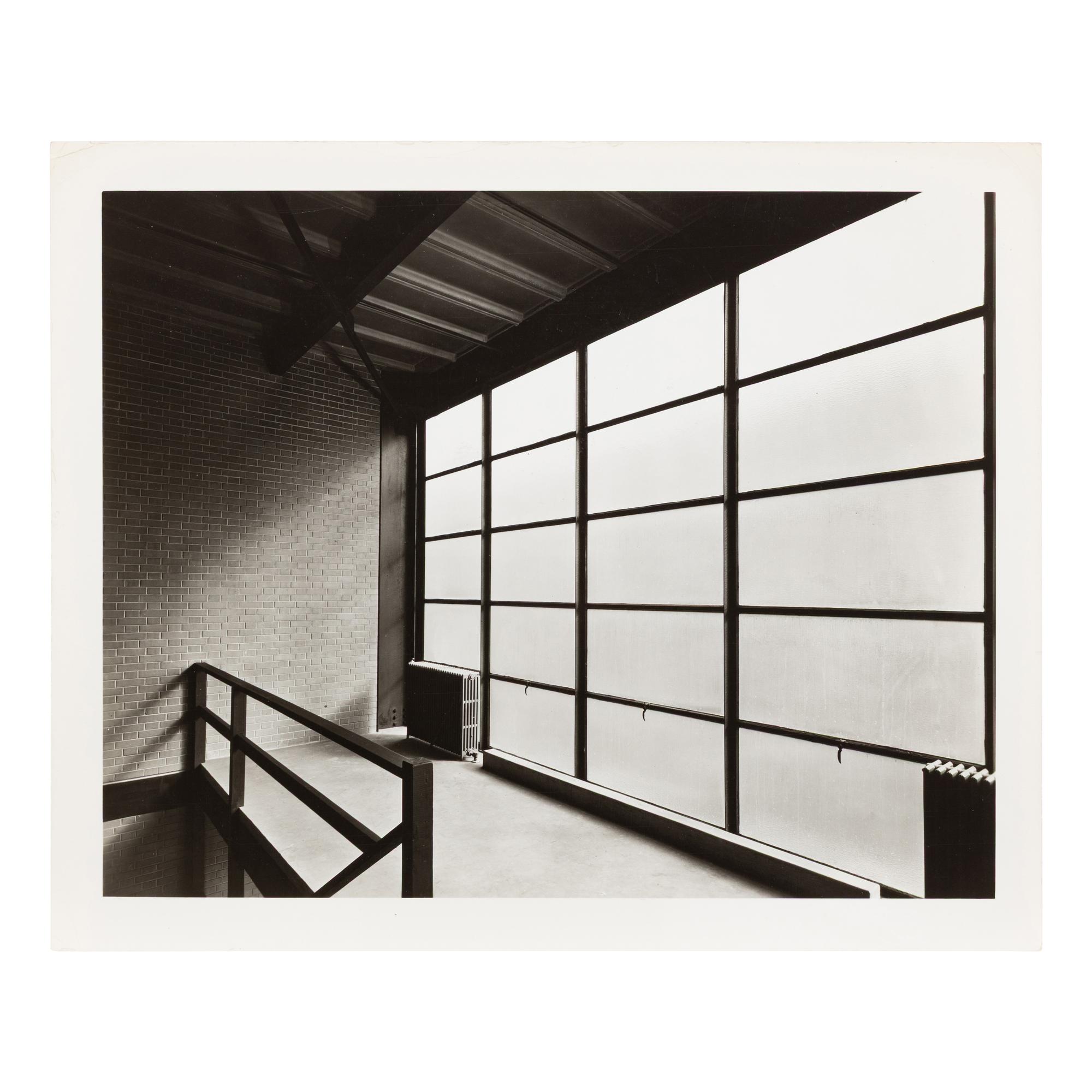 Hedrich-Blessing Studio — A group of five photographs of Ludwig Mies van der Rohe's Minerals and Metals Research Building at the Illinois Institute of Technology, the architect's first building in the United States