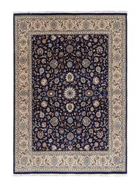A Tabriz Silk on Cotton Rug — 20TH CENTURY