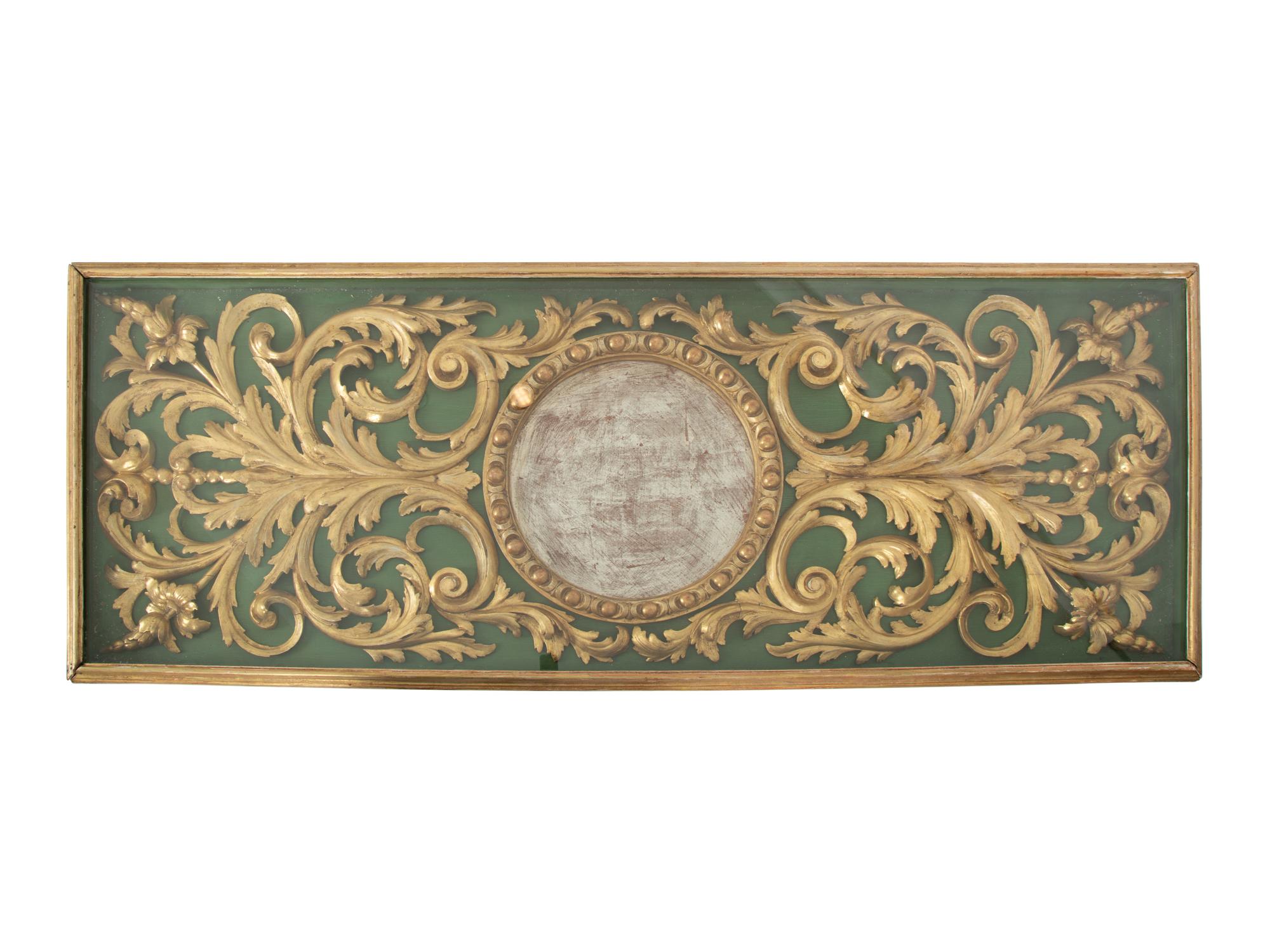 An Italian Faux Marble and Giltwood Two-Pedestal Coffee Table — 20TH CENTURY