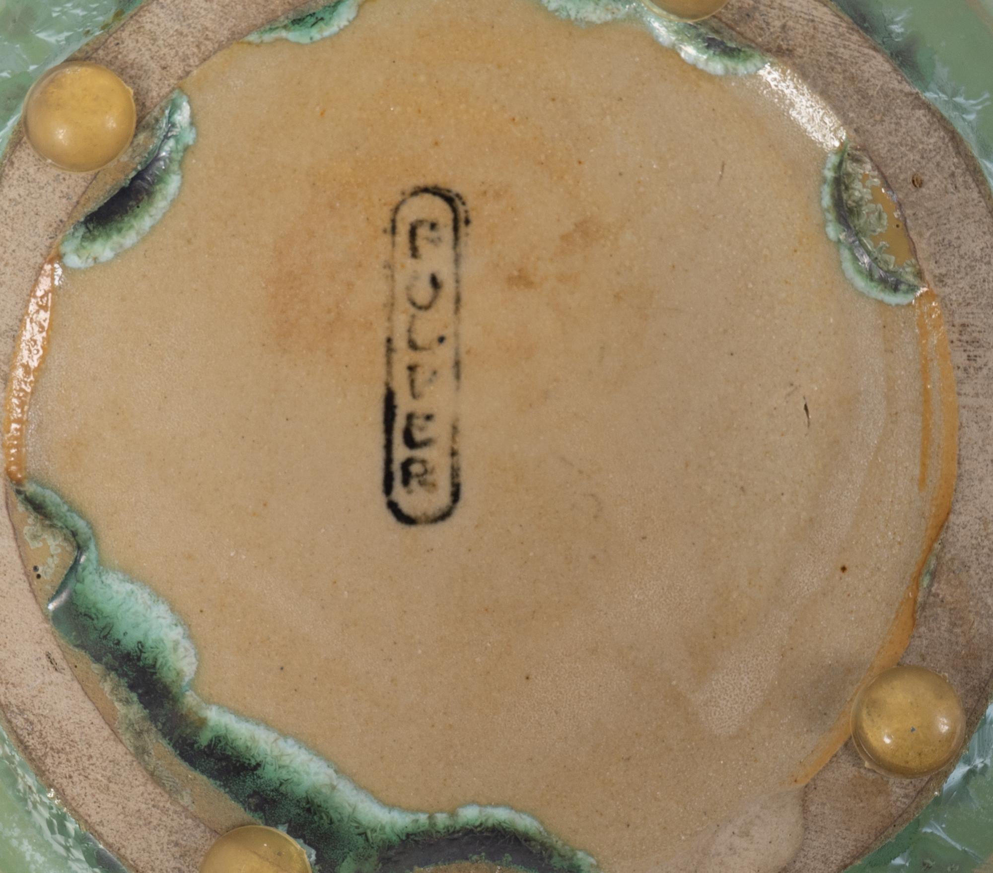 Four Fulper Art Pottery Articles — CIRCA 1900-1925