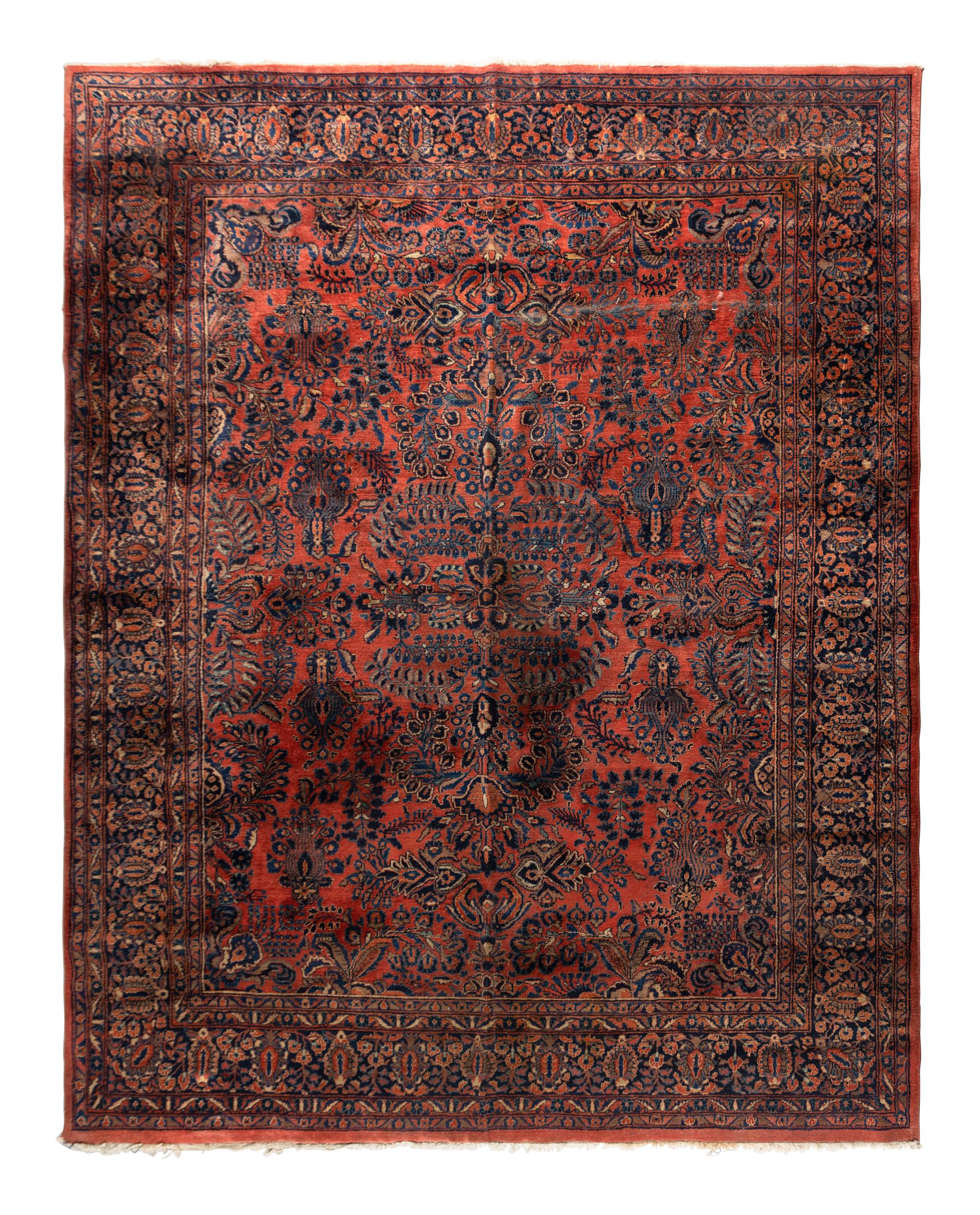 A Sarouk Wool Rug