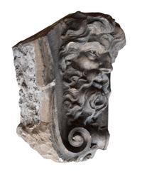 A Terra Cotta Building Ornament 19" W x 13" D x 23" H — United States, Circa 1900