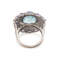 MULTIGEM AND DIAMOND RING