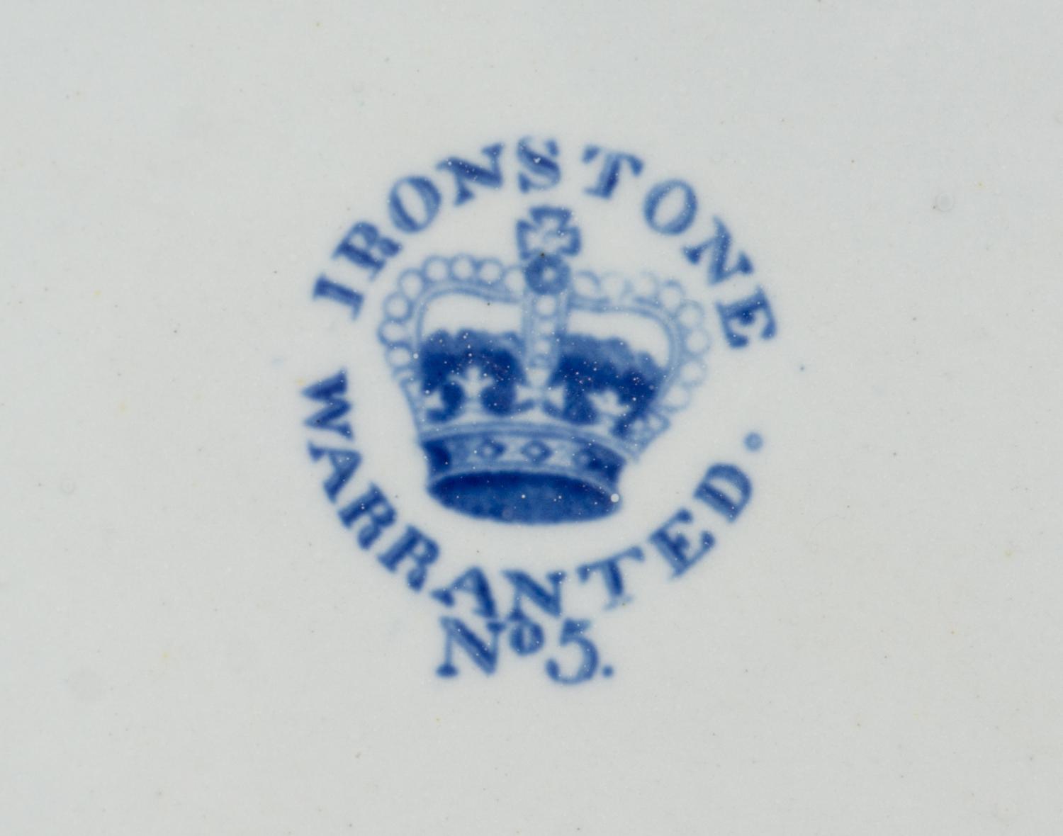 A Group of English Ironstone Wares