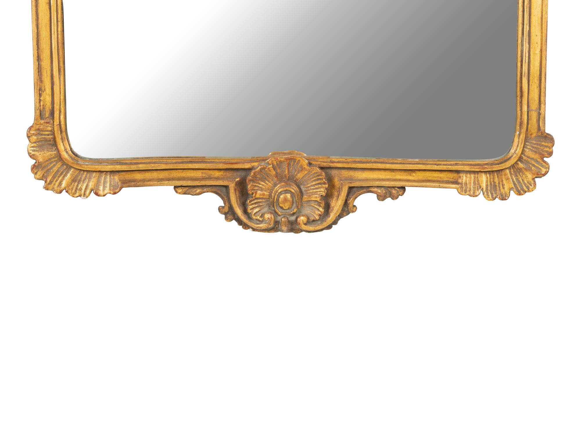 A Pair of Italian Giltwood Mirrors