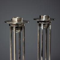 Pair of Skyscraper candlesticks for Swid Powell