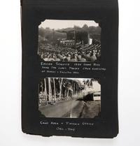 [WORLD WAR II]. Photograph album detailing the experiences of two Indiana military units in the Pacific Theater. Oro Bay, New Guinea, and Tacloban & Leyte, Philippines: n.p., 1944-1945.