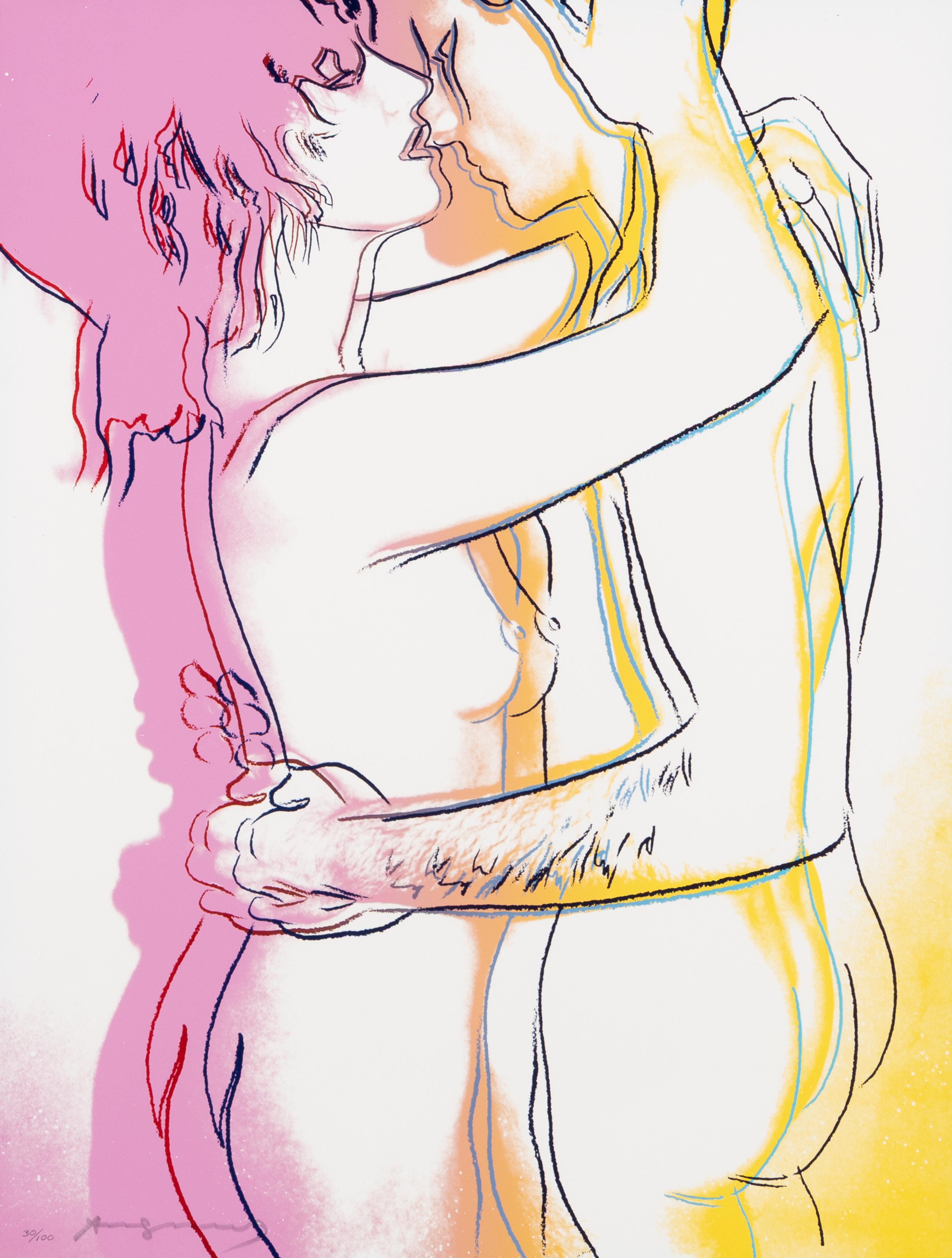 Andy Warhol (American, 1928-1987) — Love (complete portfolio of three), 1983