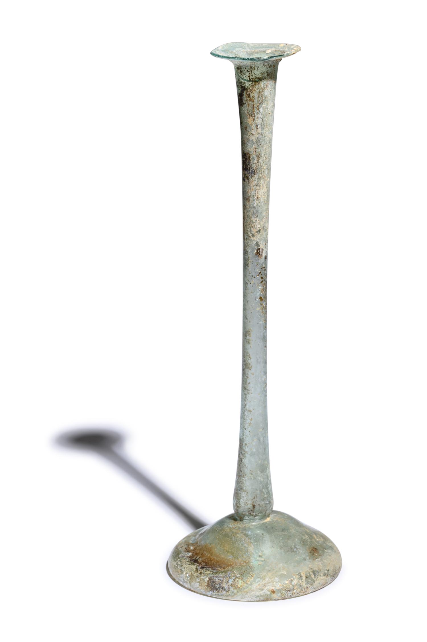 A Roman Glass Unguentarium