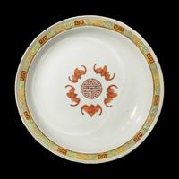 Three Chinese Famille Rose Porcelain 'Dragon' Bowls, Guangxu Period 清光緒 粉彩雙龍戲珠大蓋碗及小碗兩件