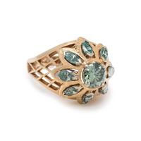 IRRADIATED BLUE DIAMOND RING