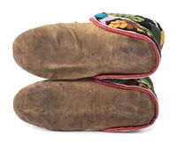 Great Lakes Beaded Moose Hide Moccasins