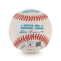 A Group of Four Bob Feller and Allie Reynolds Signed Autograph Baseballs (BAS Beckett Authentication Services Certified),