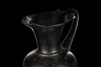 An Etruscan Bucchero Pitcher