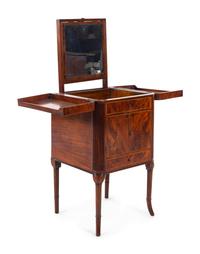 An English Mahogany Dressing Table