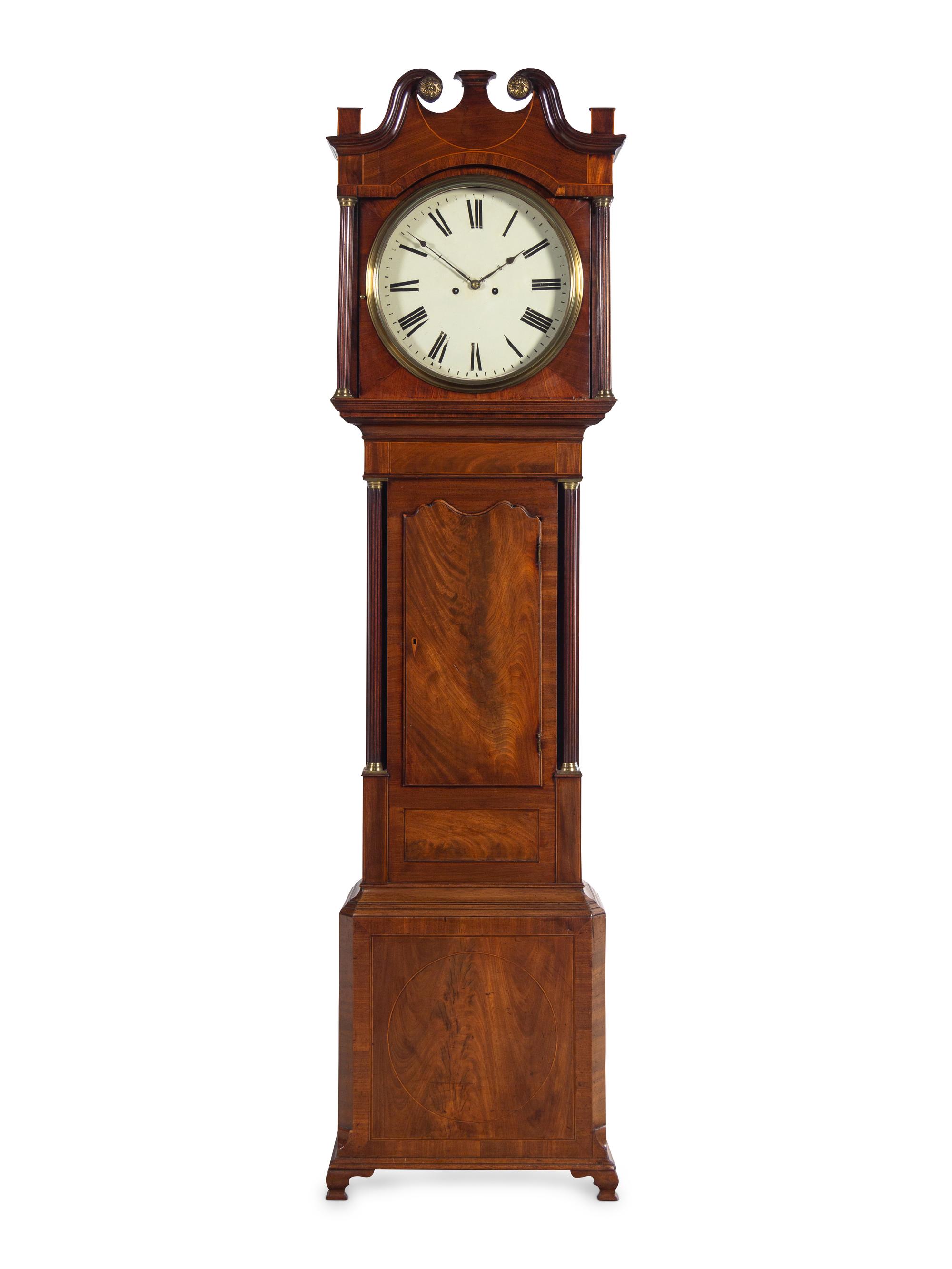A George III Mahogany Tall Case Clock
