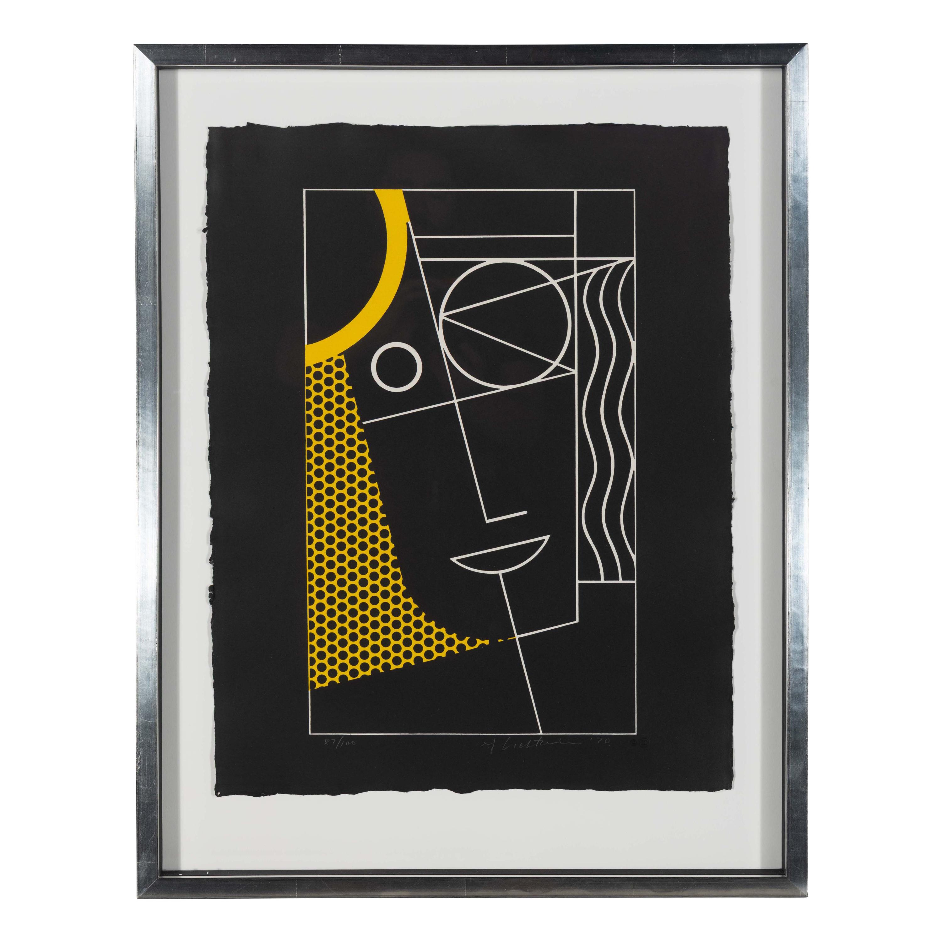 Roy Lichtenstein (American, 1923-1997) — Modern Head #2 (from the Modern Head series ), 1970