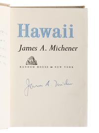 MICHENER, James A. (1907-1997). A group of 7 works by Michener, MOST FIRST EDITION, comprising: