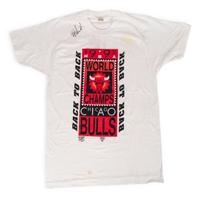 A Group of Assorted Chicago Bulls Signed Autograph Vintage Shirts (Beckett Authentication Services BAS Certified),