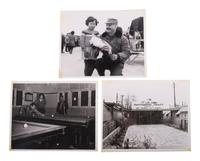 [KOREAN WAR]. Album containing photographs taken in Korea, incl. soldiers and local subjects.