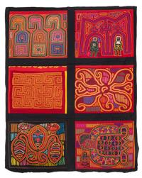 A Collection of Panamanian Molas Panels