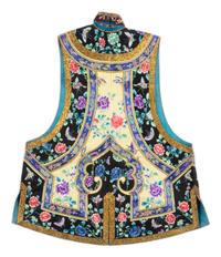 A Lady's Embroidered Silk Vest
