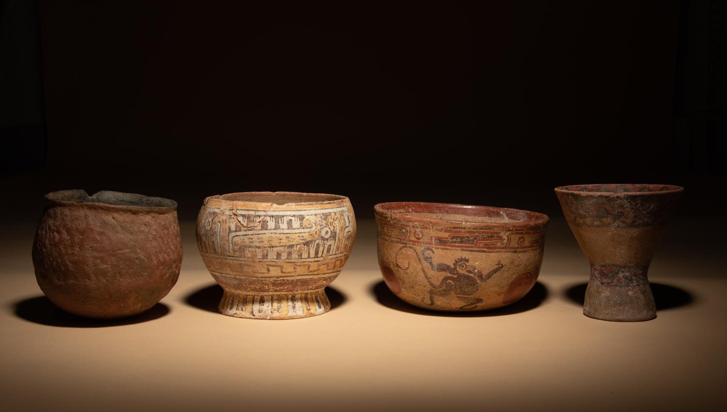 Four Maya Bowls