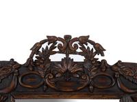 French Provincial Style Carved Fruitwood Mirror — 19TH/20TH CENTURY