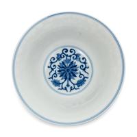 A Blue and White Porcelain Bowl