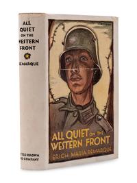 REMARQUE, Erich Maria (1898-1970). All Quiet on the Western Front . Boston: Little, Brown, and Company, 1929.