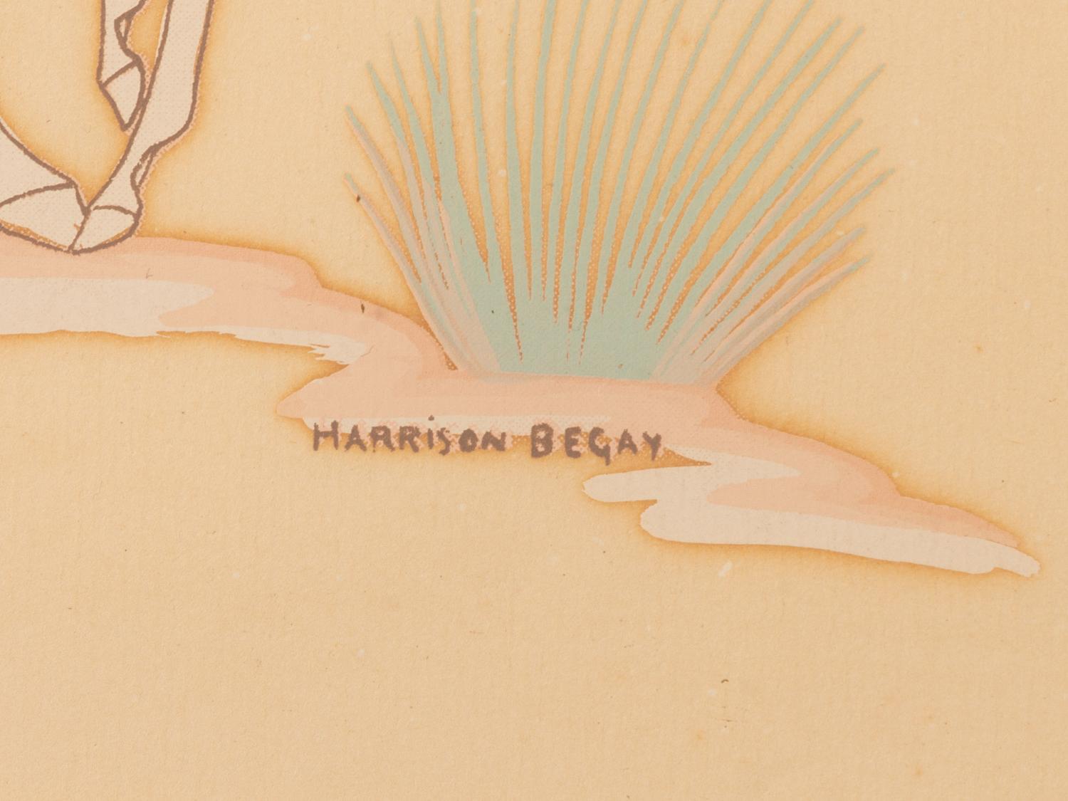 Harrison Begay (Diné, 1917-2012) Various Prints and Gouaches on Paper