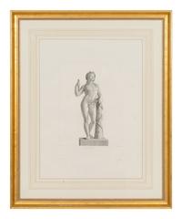 Two Neoclassical Engravings of Antique Statues