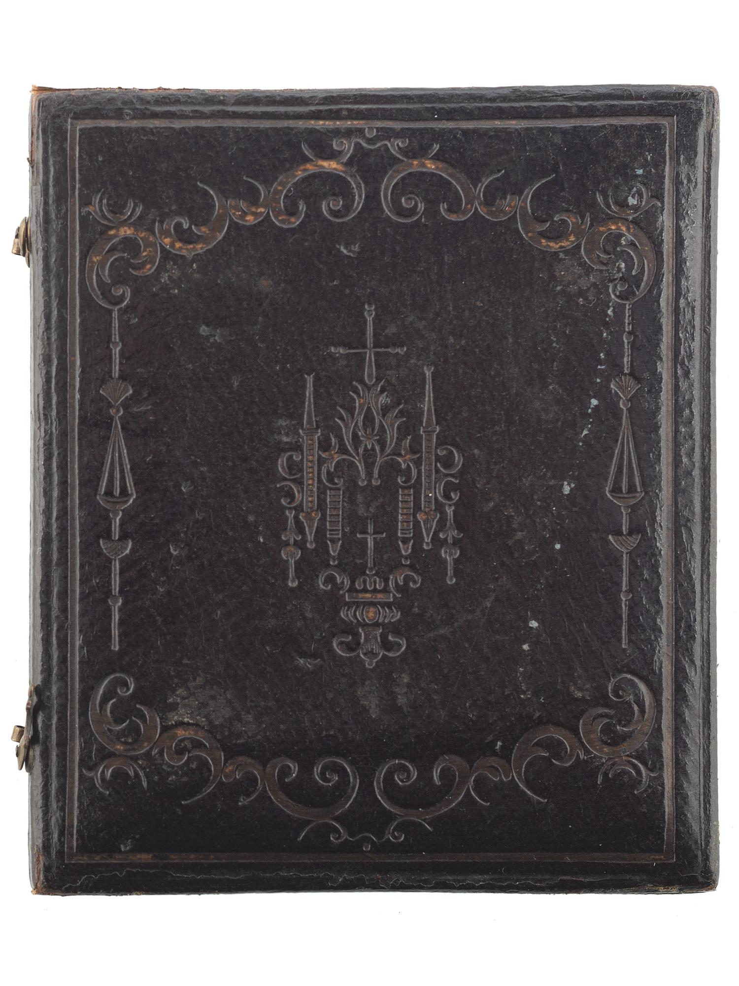 [EARLY PHOTOGRAPHY - OCCUPATIONAL]. A group of 4 cased images featuring police officers, clergy, a firefighter, and more, comprising: