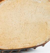 Flattened Bottle-Form Vase, 1967 Gustavsberg, Sweden