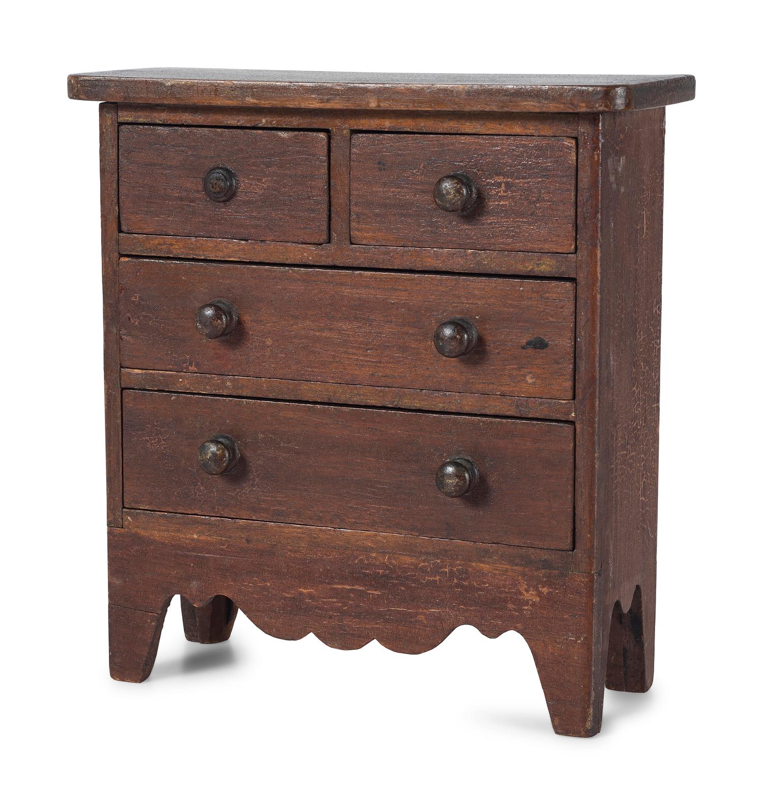 Five Pieces of Miniature Furniture