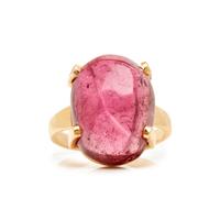 YELLOW GOLD AND MULTIGEM BRACELET AND RING