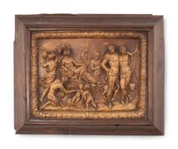 A French Terracotta Relief Depicting the Triumph of Ariadne
