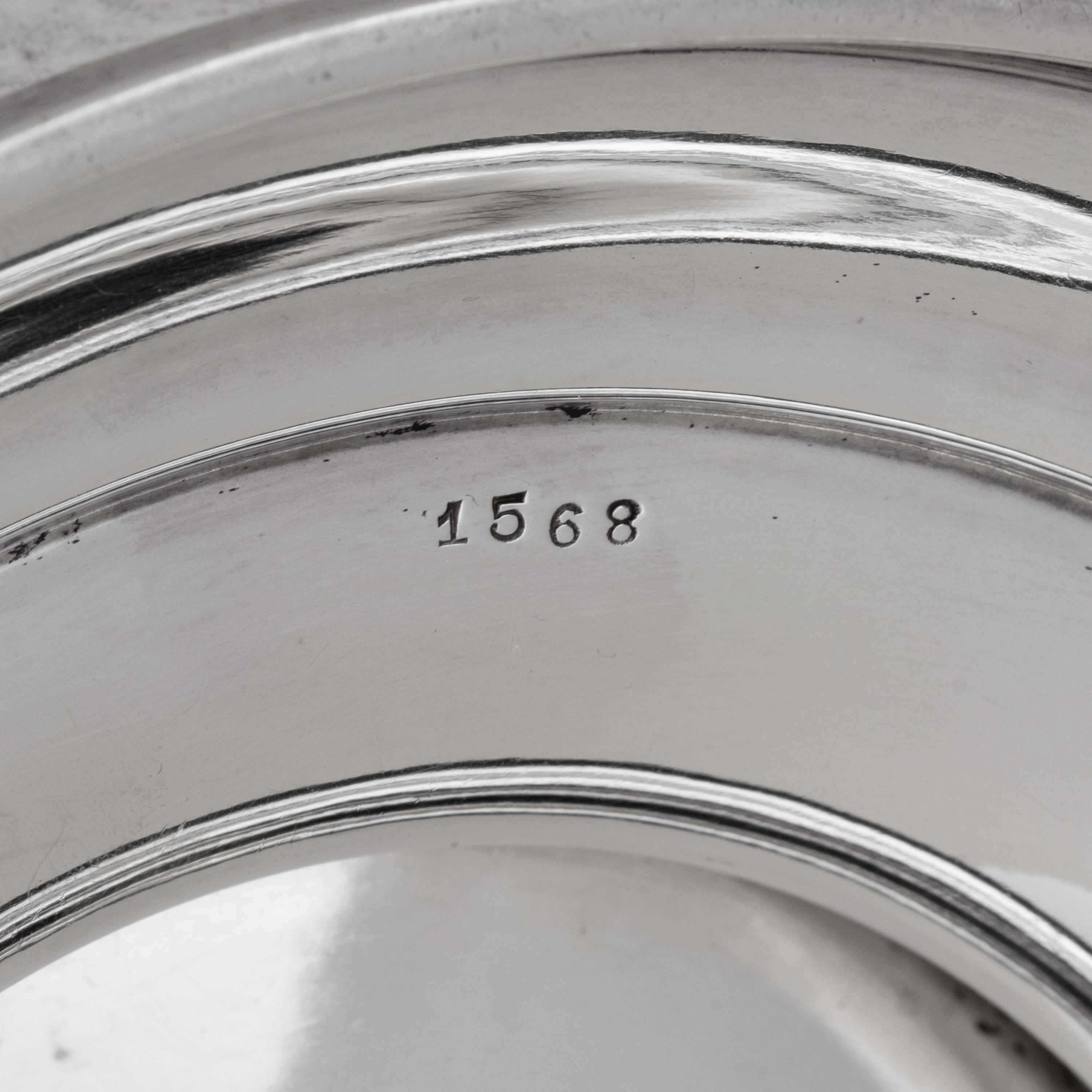 An American Silver Center Bowl