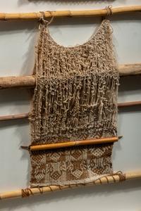 Two Framed Chancay Telars (Textile Fragments on Looms)