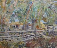 Charles Berninghaus 30 1/4 x 34 inches — (American, 1905-1988)