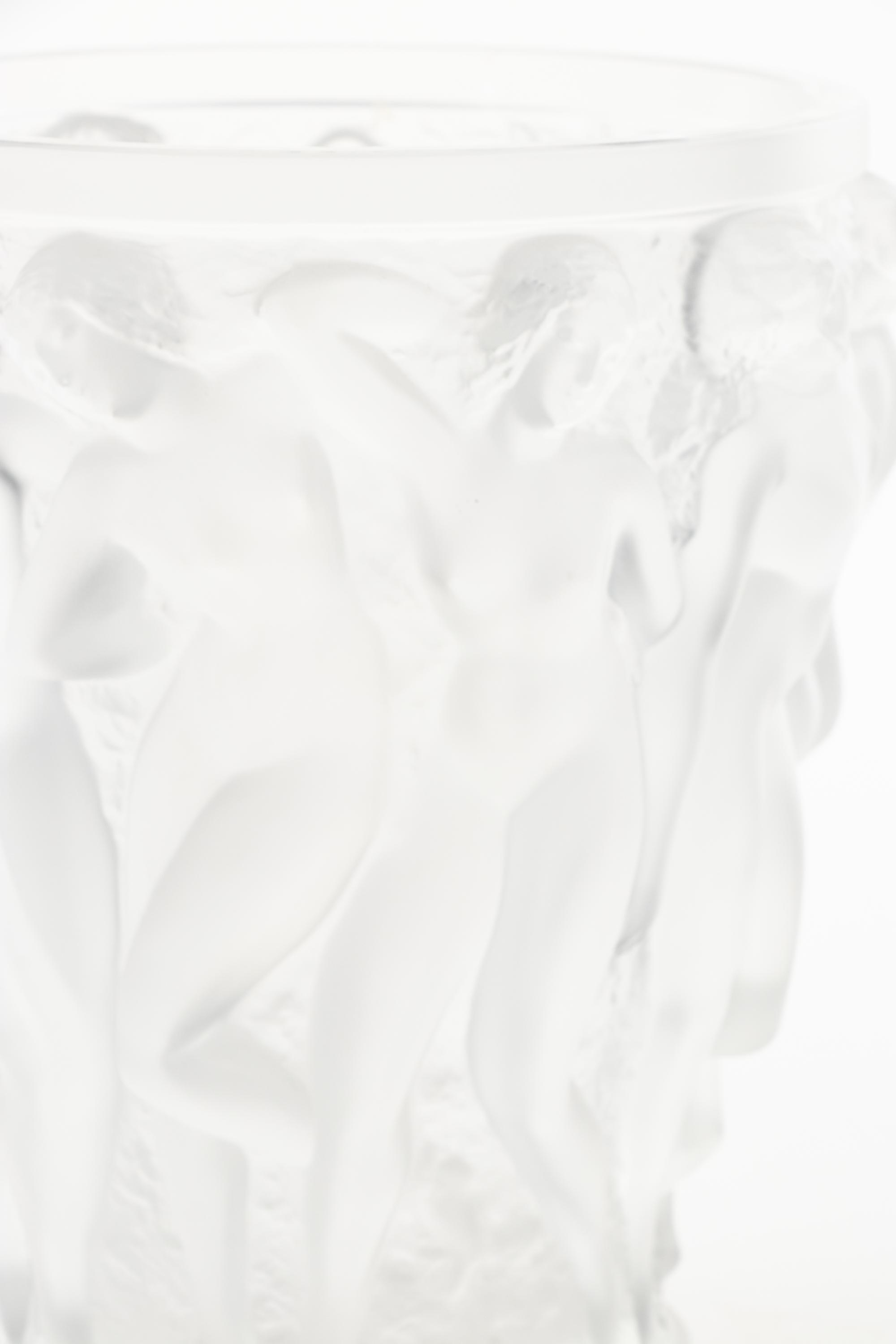 A Lalique Bacchantes Vase