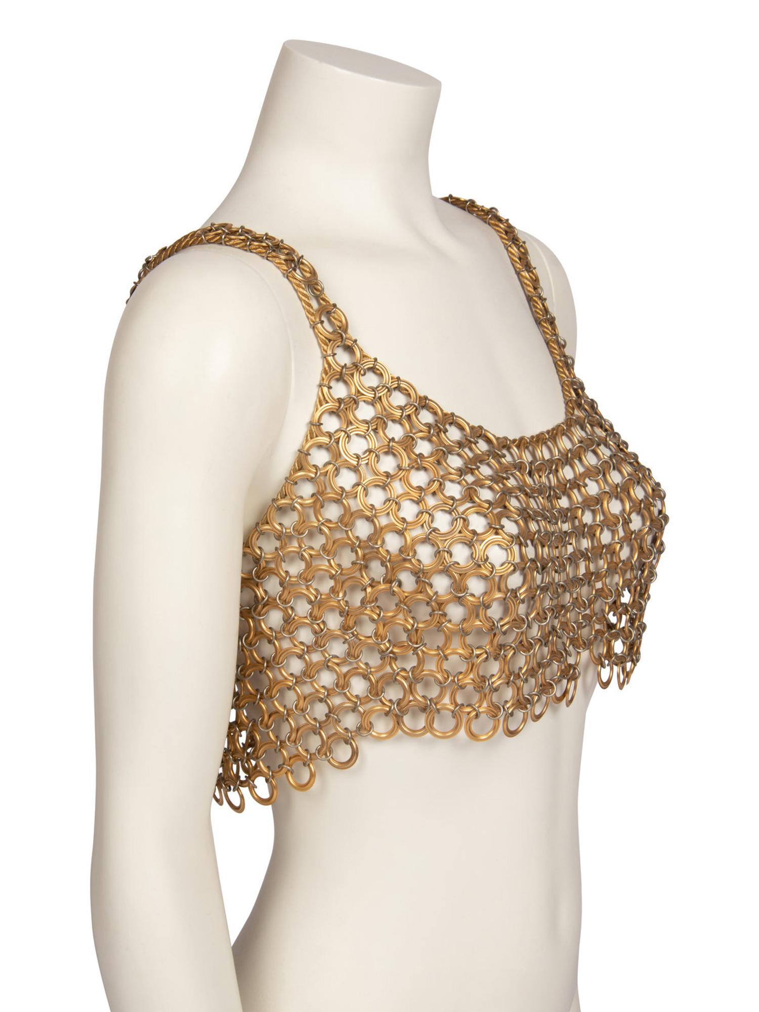 Paco Rabanne, Chainmail Top, 1970's