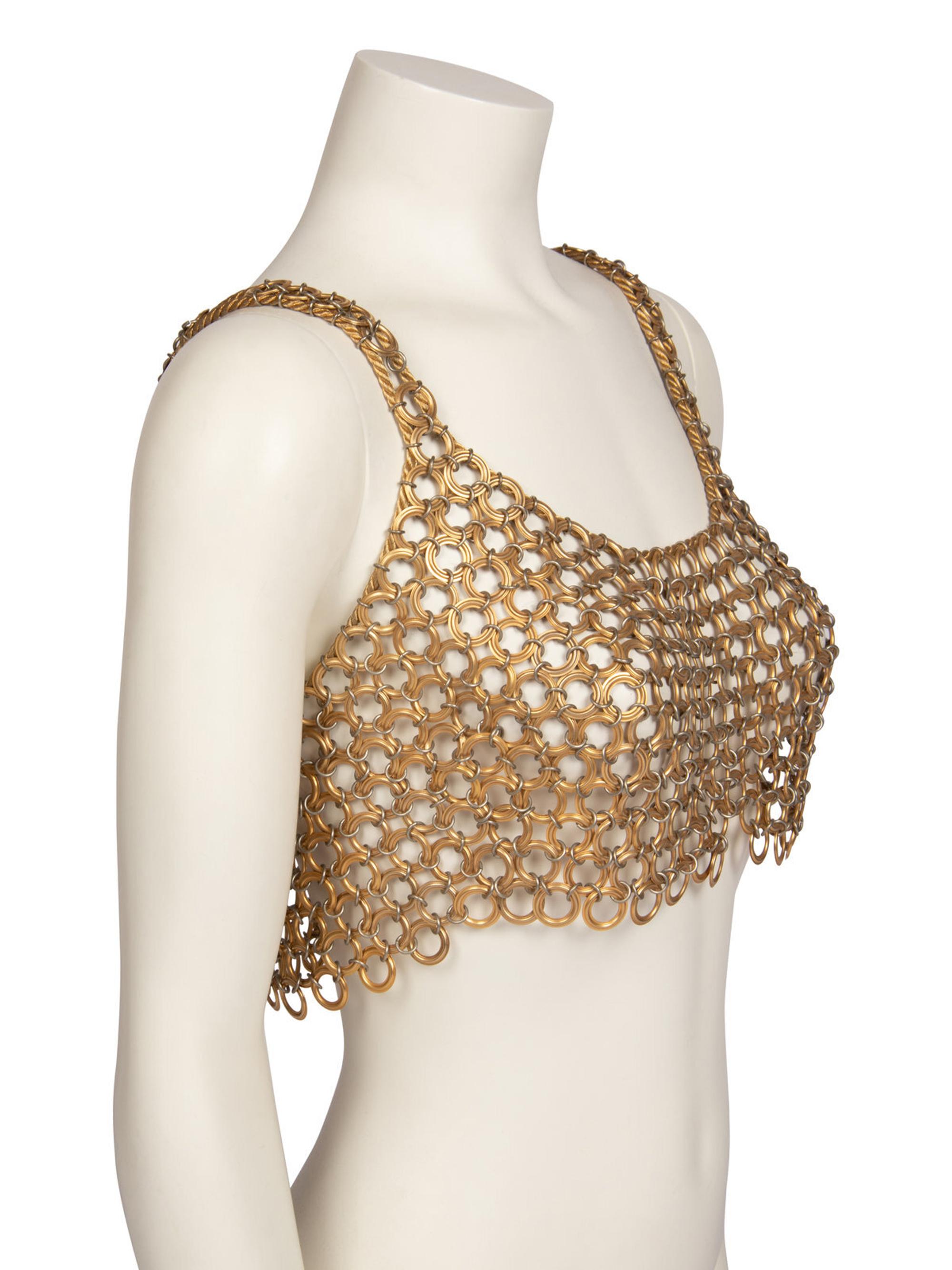 Paco Rabanne, Chainmail Top, 1970's