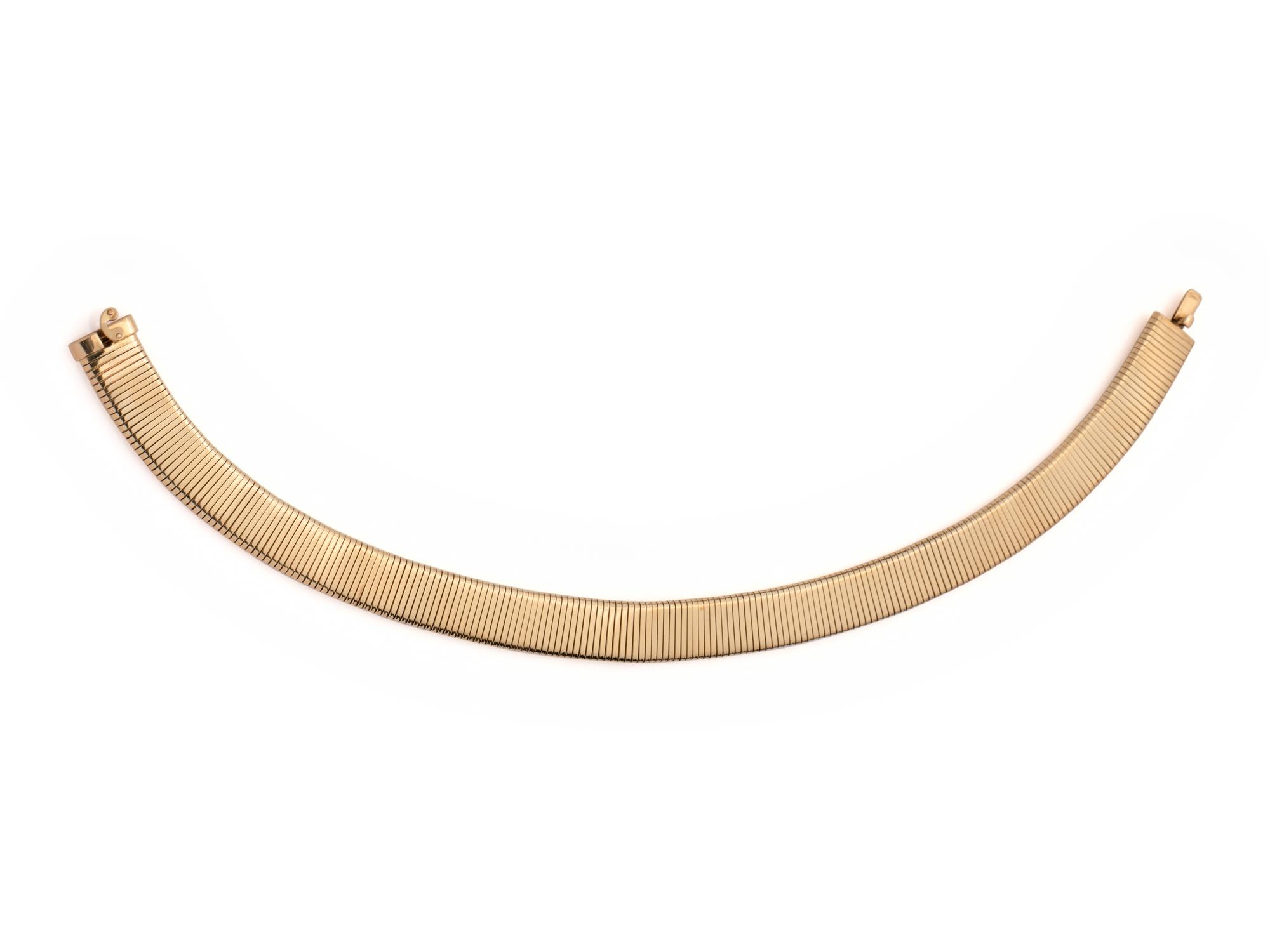 YELLOW GOLD NECKLACE