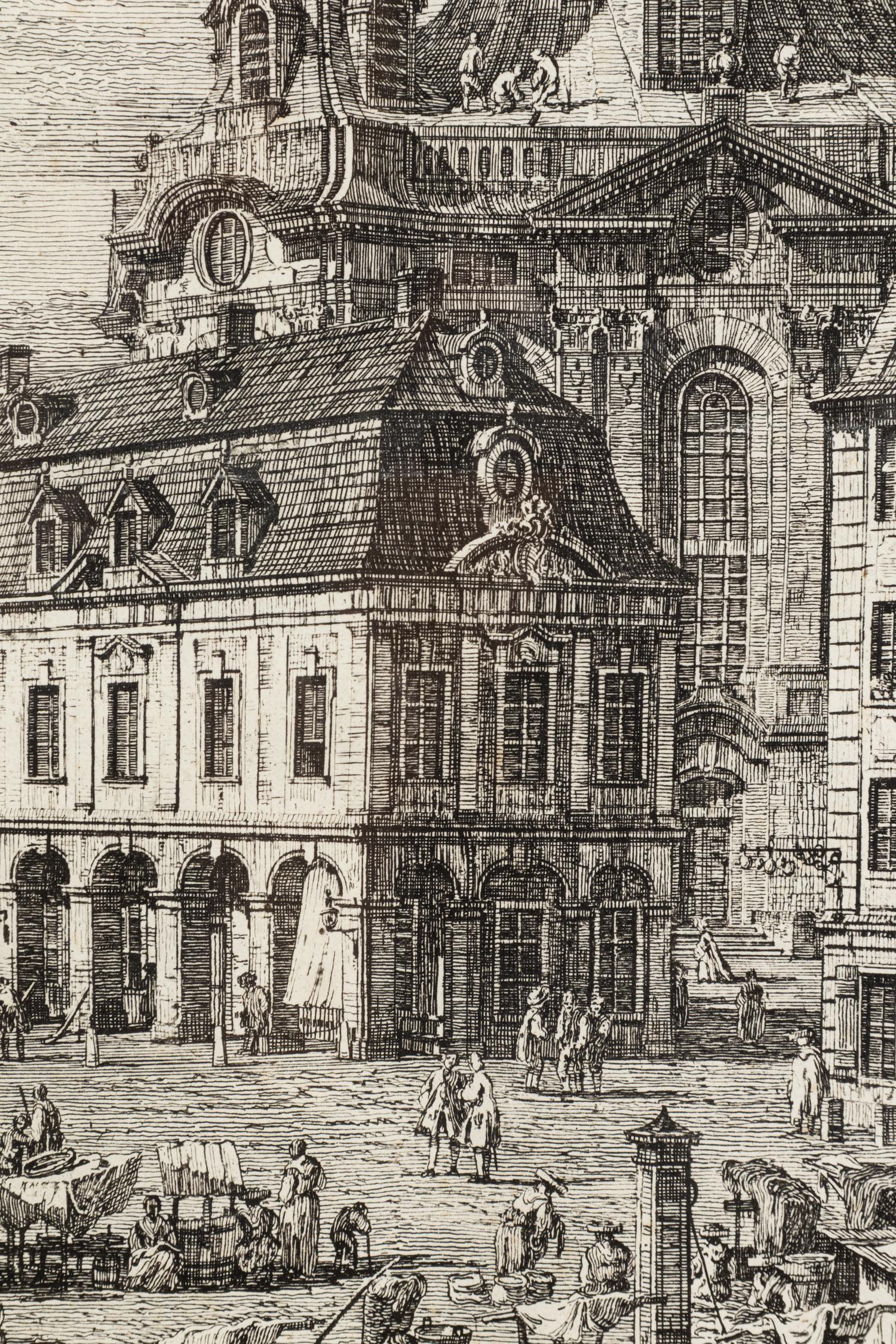 Perspective de la Place de la grande Garde