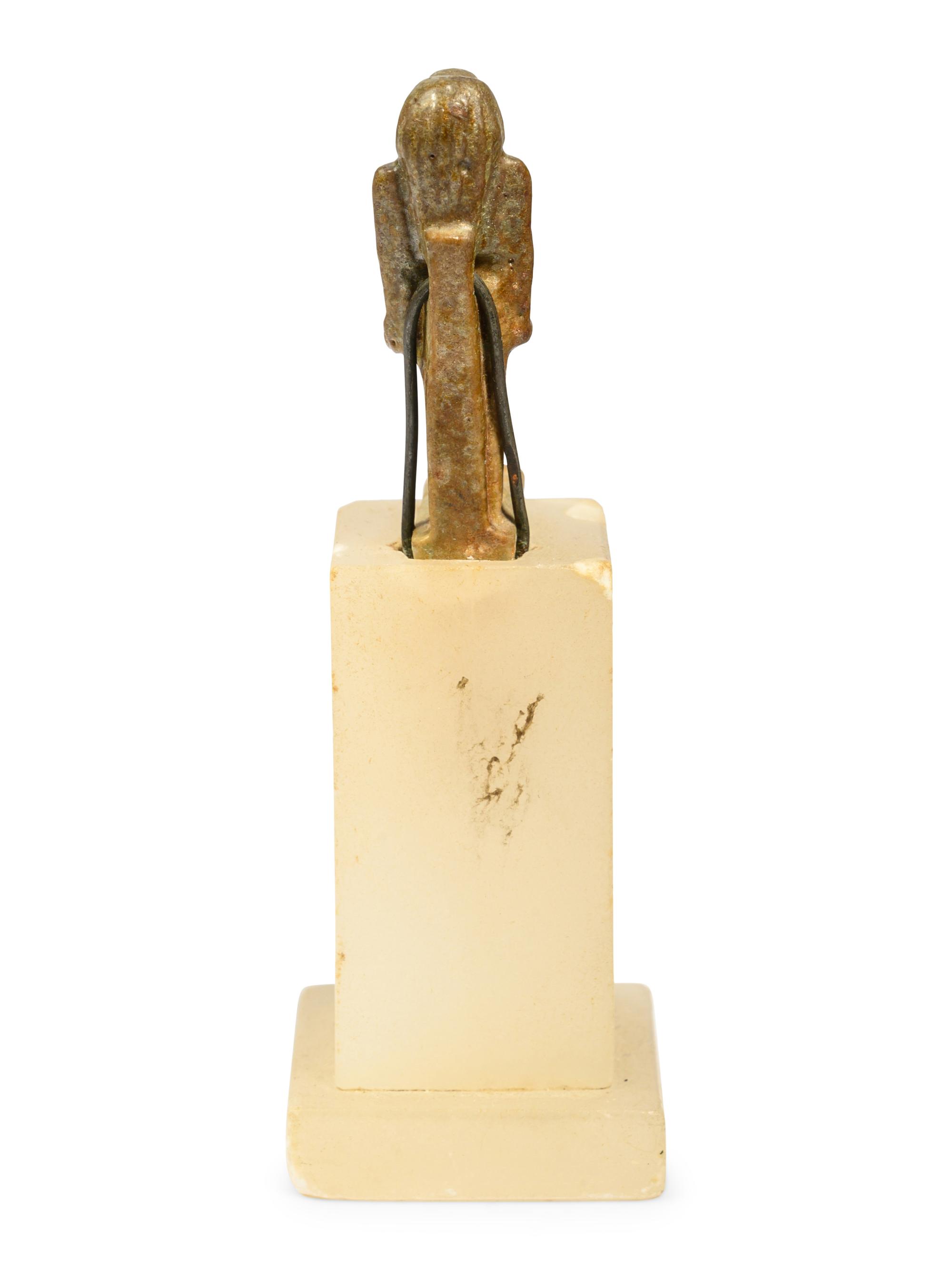 An Egyptian Faience Thoth